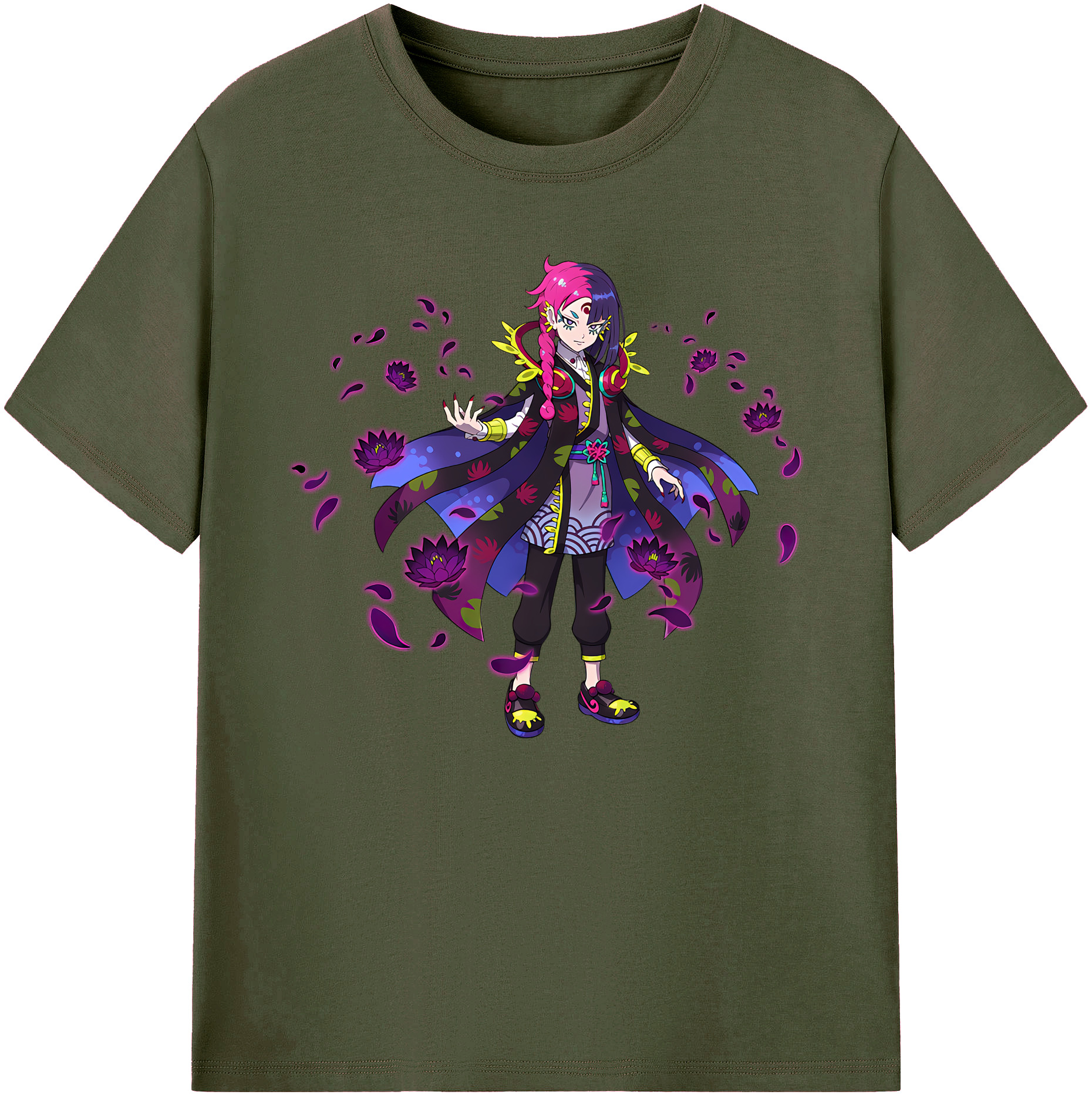 （画像用） 妖怪ウォッチ Yo-kai Watch 綿100％ メンズ半袖Tシャツ｜肌触りやわらか＆通気性